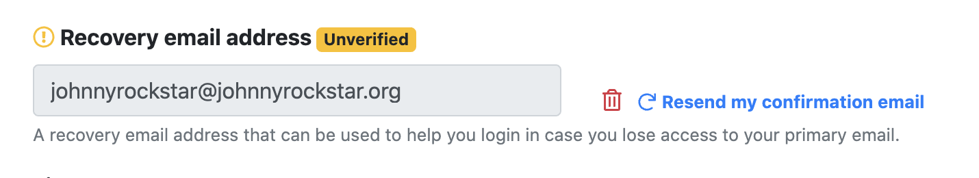 What Is Recovery Email Address Optional